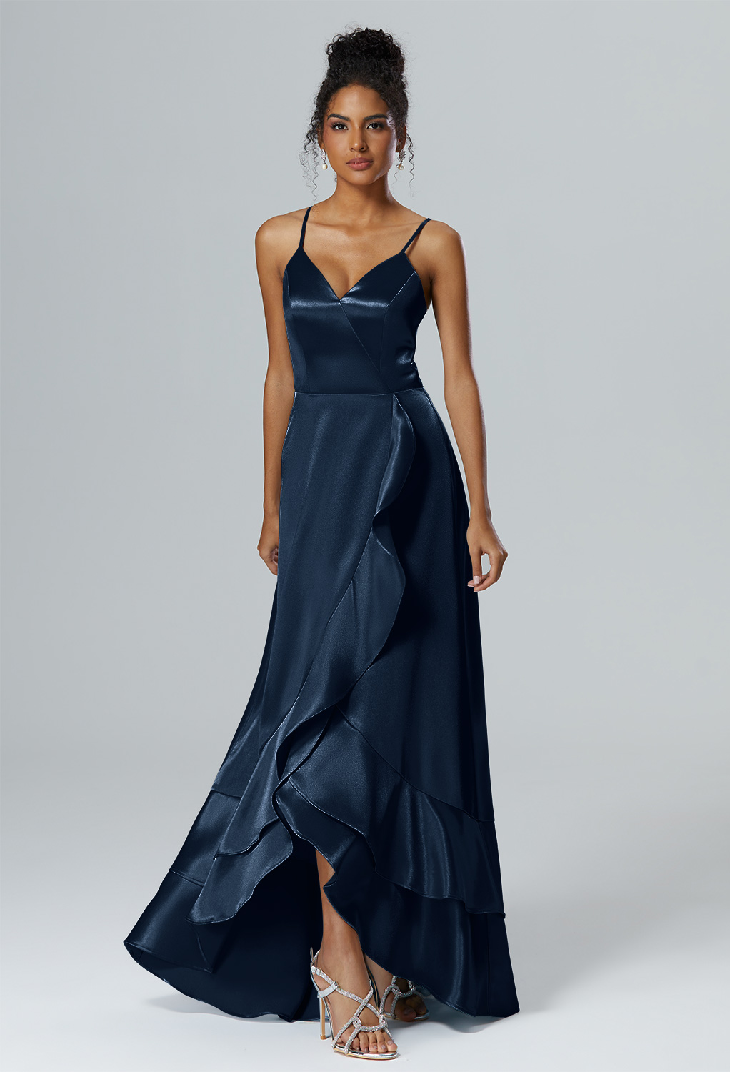 AW Marguerite Dark Navy  Spring Wedding Guest Dresses